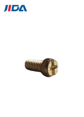 Phillips Machine Screws Round Tail ranurado combinación de cobre amarillo M3.5x6.6mm