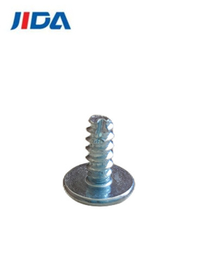 Cinc blanco azul del tornillo de máquina de Allen Flat Pan Head Self que golpea ligeramente ST3x8