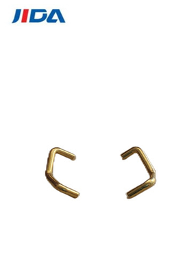 OEM de acero inoxidable de cobre amarillo de las leng5uetas de retención de la primavera D667