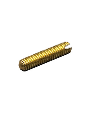 Pequeño acero inoxidable de cobre amarillo no magnético de los tornillos de presión del zócalo del hex. de la nuez de la comida del M3 9m m