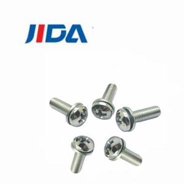 Tornillos planos de la madera del hex. del tornillo de la cabeza penetrante del zócalo del ODM de JIDA